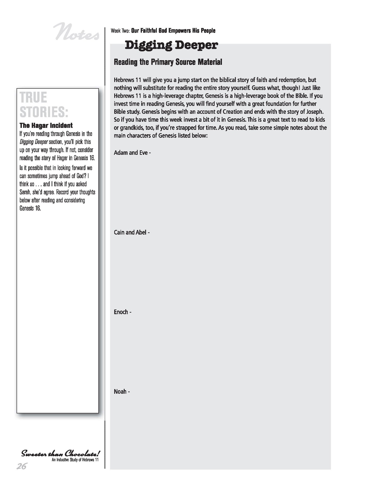 Big Picture Guide to the Bible - Hebrews 11