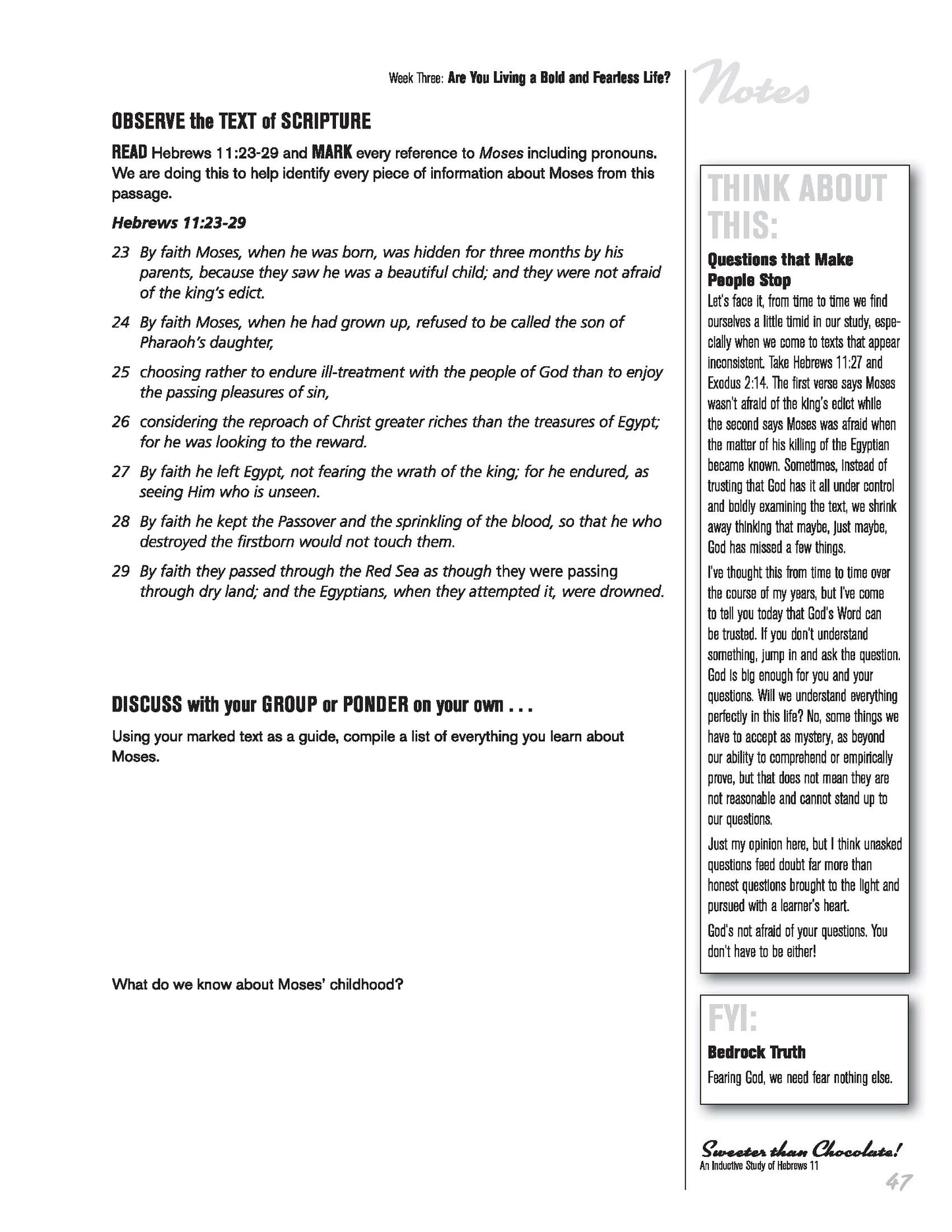 Big Picture Guide to the Bible - Hebrews 11