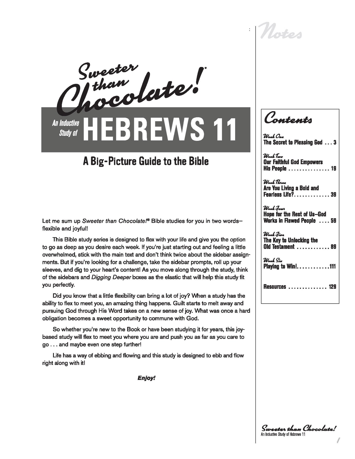 Big Picture Guide to the Bible - Hebrews 11