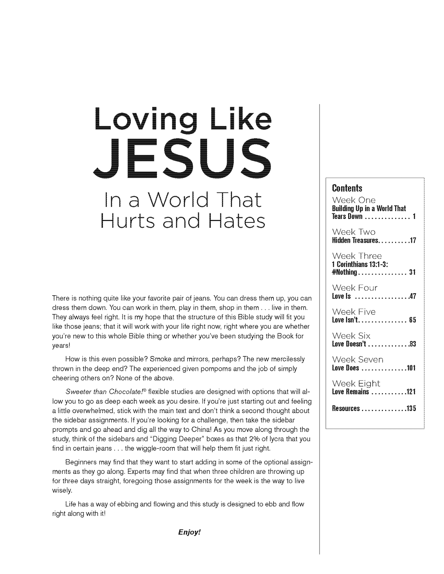 Loving Like Jesus