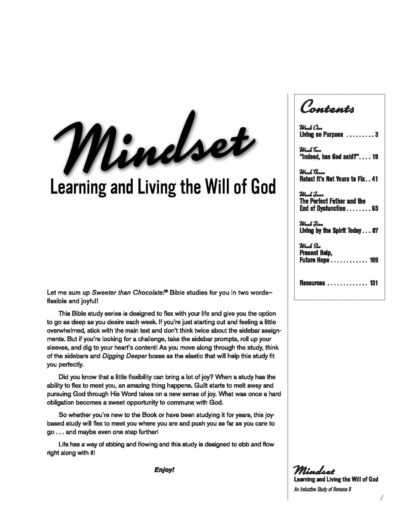 Mindset - Romans 8