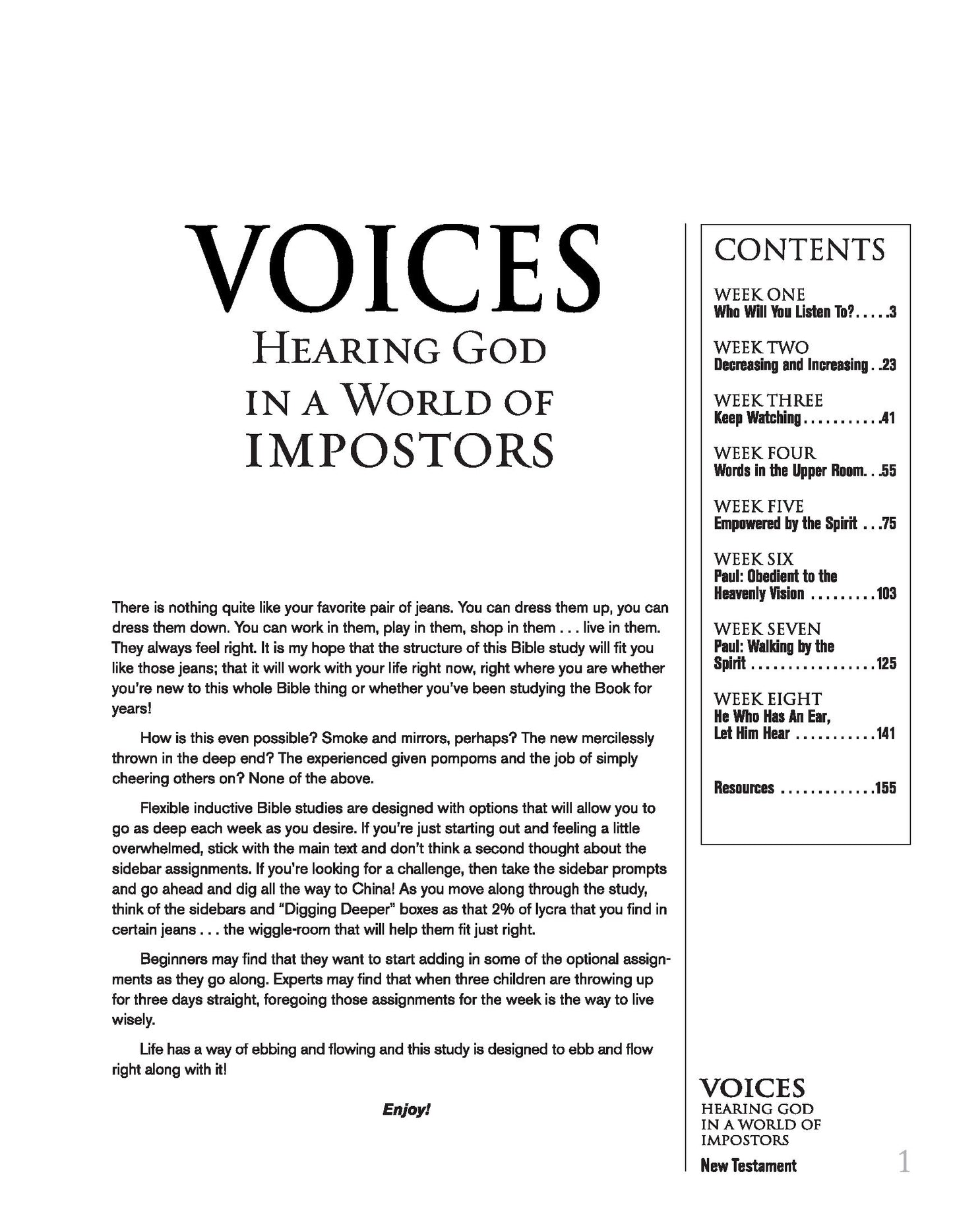 Voices: New Testament