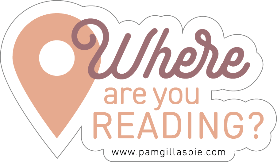 "Where are you Reading" 3 inch sticker